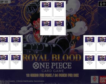 Marcadores de posición de carpeta del set One Piece Royal Bloodlines (descarga digital) en japonés