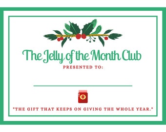 Jelly Of The Month Etsy