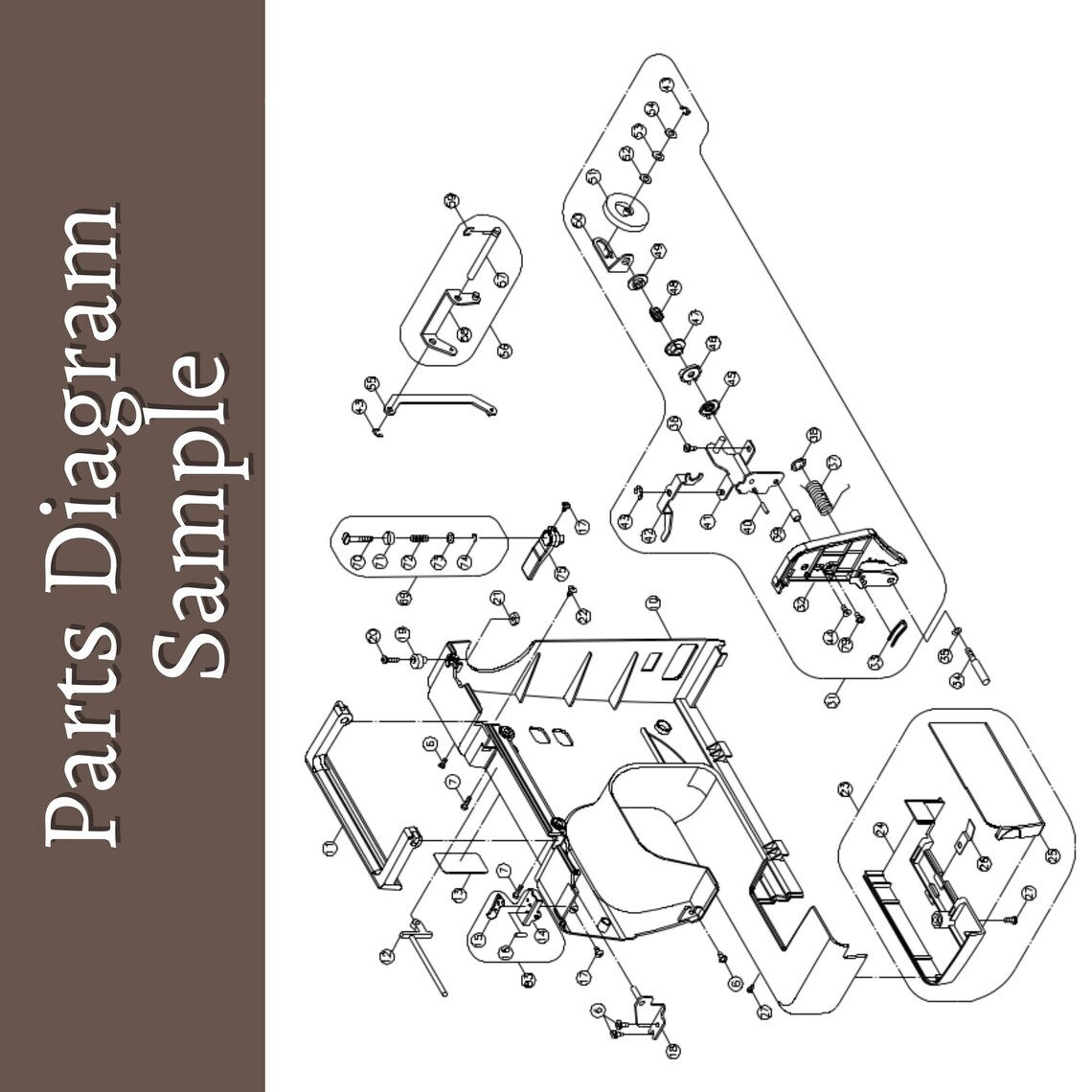 Singer 8280 Instructions Repair Manual and Parts List / Etsy