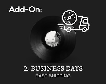 2 Days Fast Shipping Add-On for Your Custom Vinyl Record Mixtape --- PLEASE read the entire listing description!