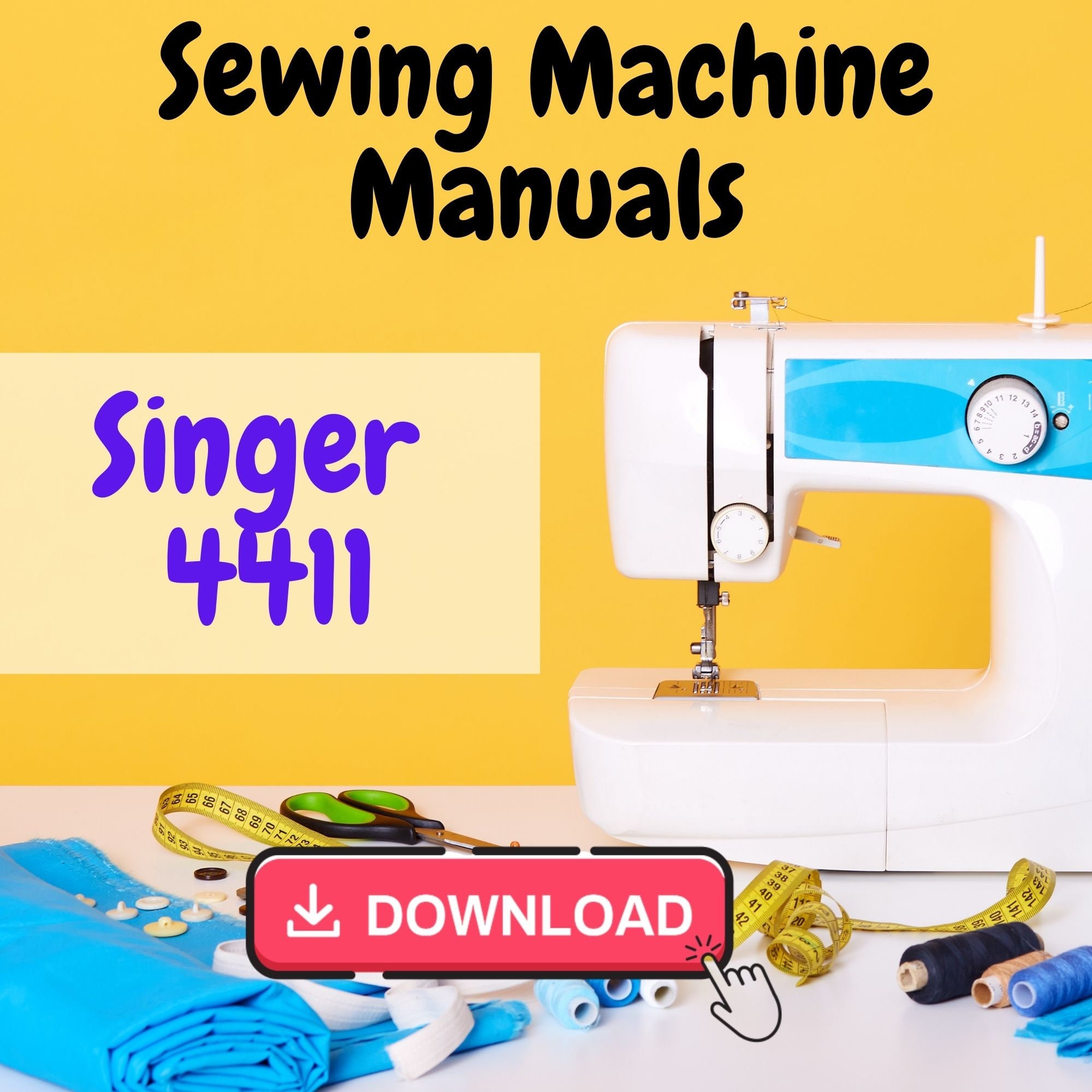 Singer 4411 Sewing Machine Service Repair Fix Maintenance Etsy