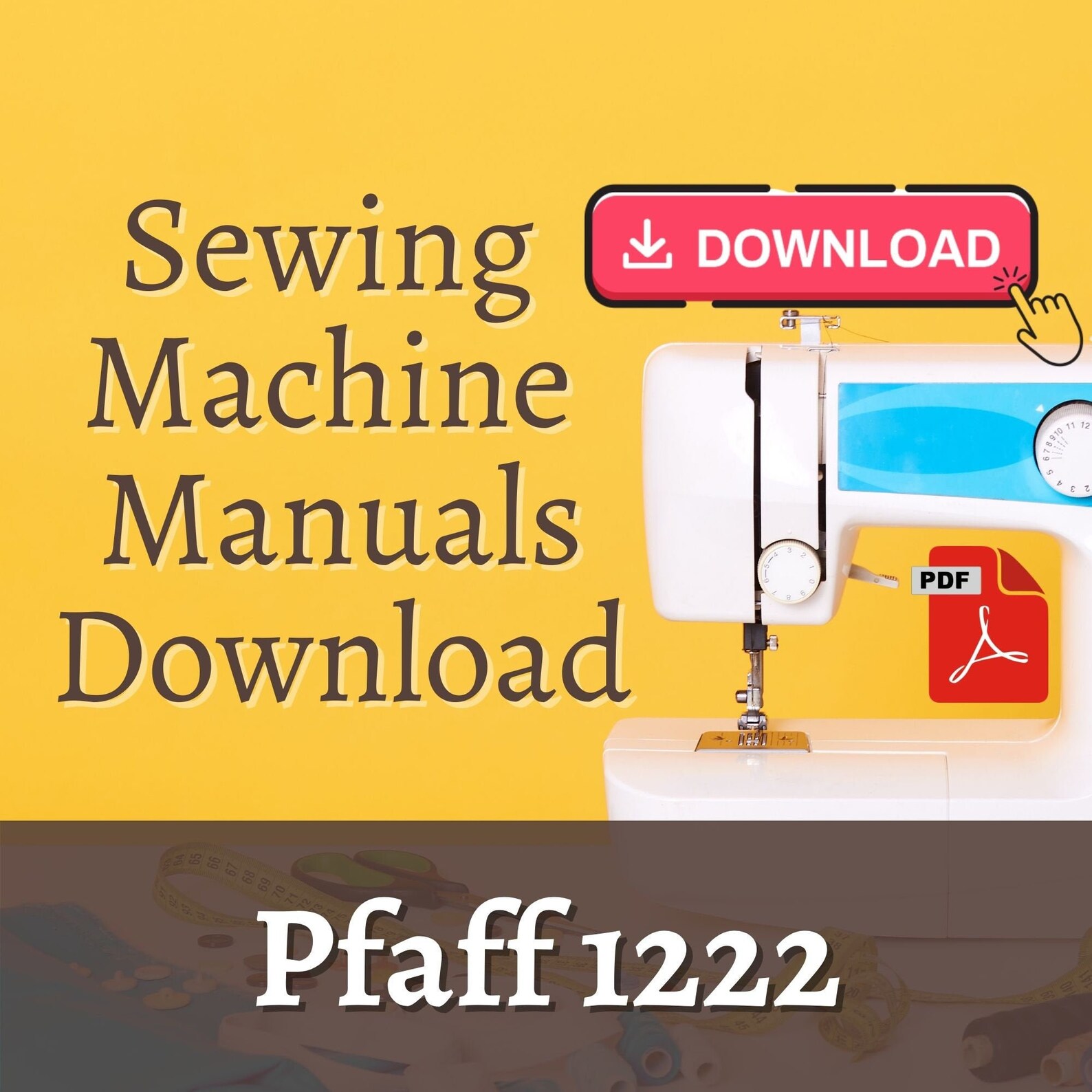 Pfaff 1222 sewing machine manual / Pfaff 1222 Service Repair Etsy