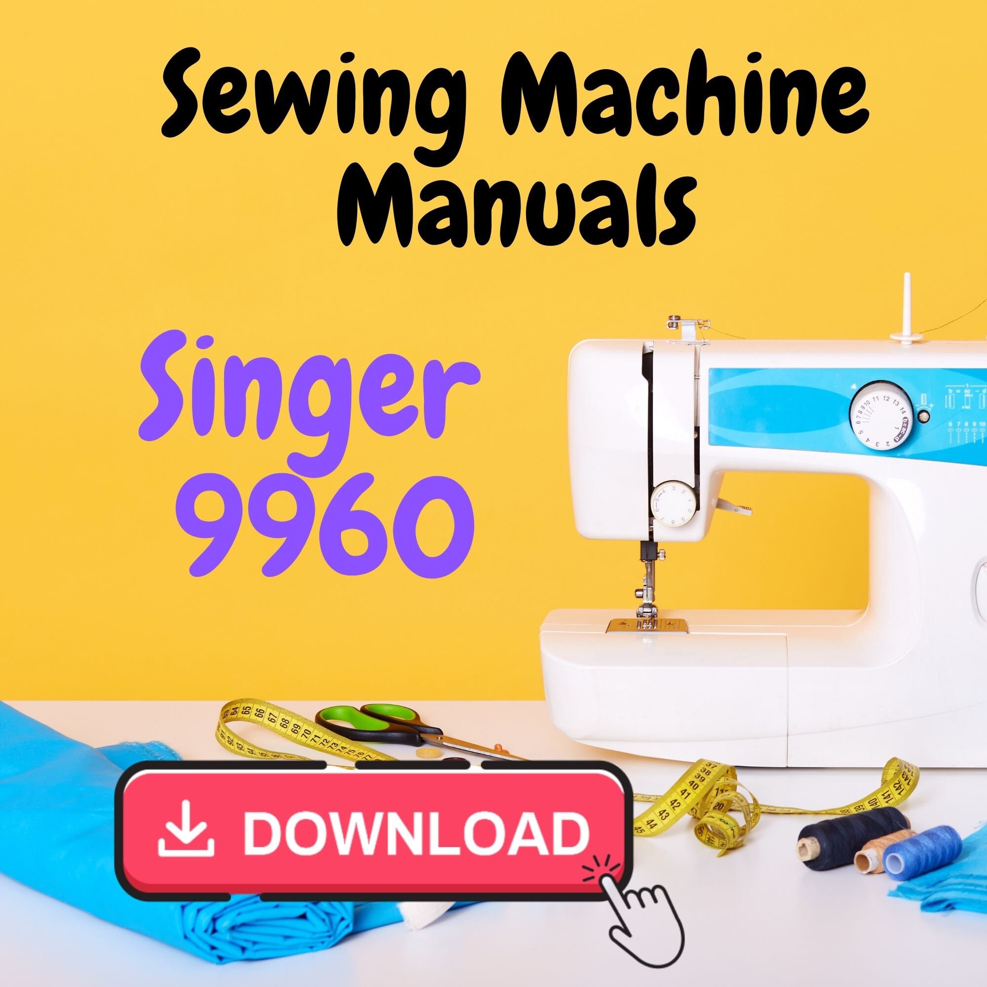 Singer Quantum Stylist 9960 Sewing Machine Owner User Etsy