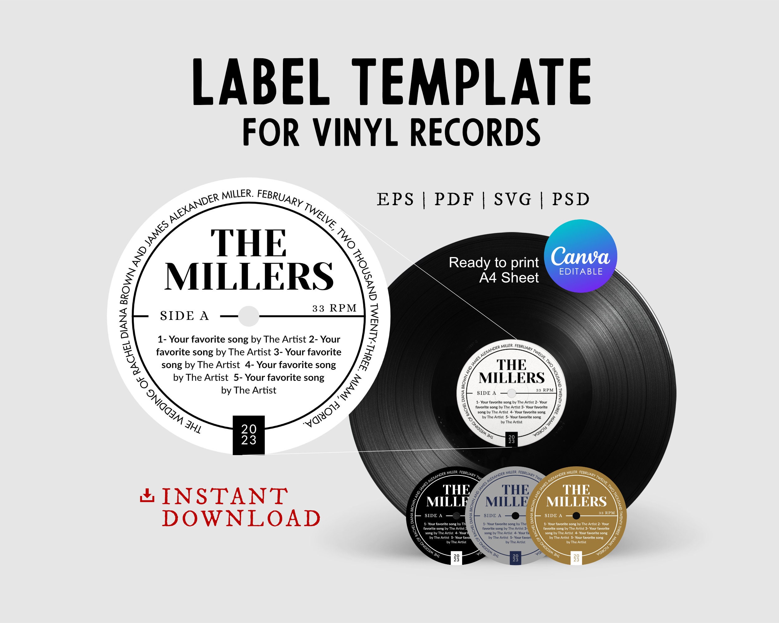 Record Label A R Printable Vinyl For Record Label Vinyl Hunting & Collecting: A Bruce