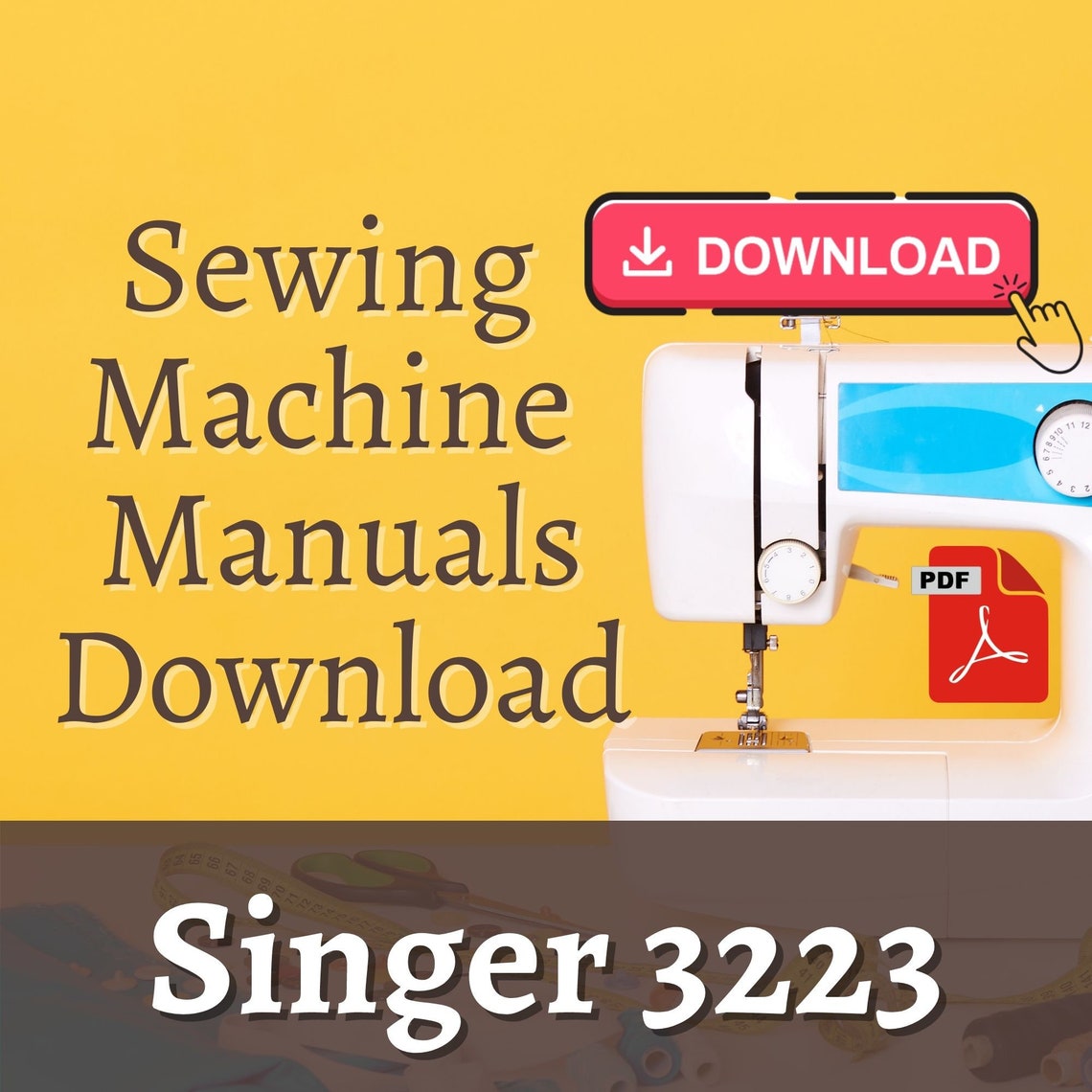 Singer 3223 Instruction manual / Singer 3223 Simple sewing Etsy