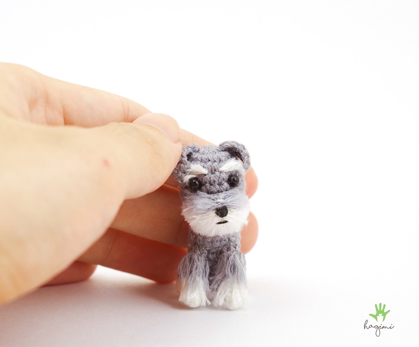 stuffed miniature schnauzer