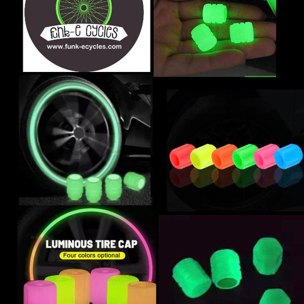 Glow in Dark Tire Valve Cap Etsy Canada