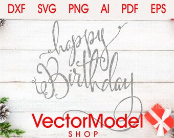 happy hand lettering etsy