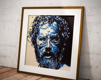 Richard Dreyfuss aka Matt Hooper Wall Art | Pop Culture | Print | Portrait | Home Decor | Gift Idea