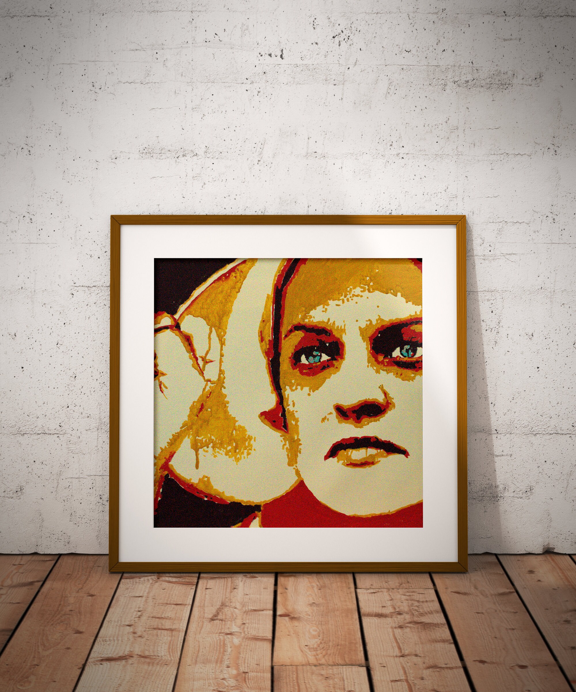 Handmaid s tale wall art june offred elisabeth moss etsy