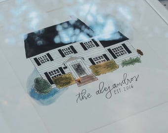 CUSTOM HOUSE PORTRAIT