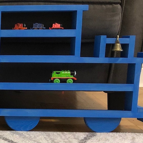 Train Shaped Wall Shelf - 3 Piece - Engine, Tender and Caboose