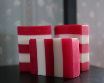 Candy Cane Peppermint Soap