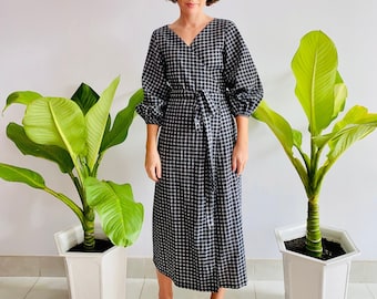 etsy wrap dress