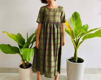Smock dress pattern womens Clearance