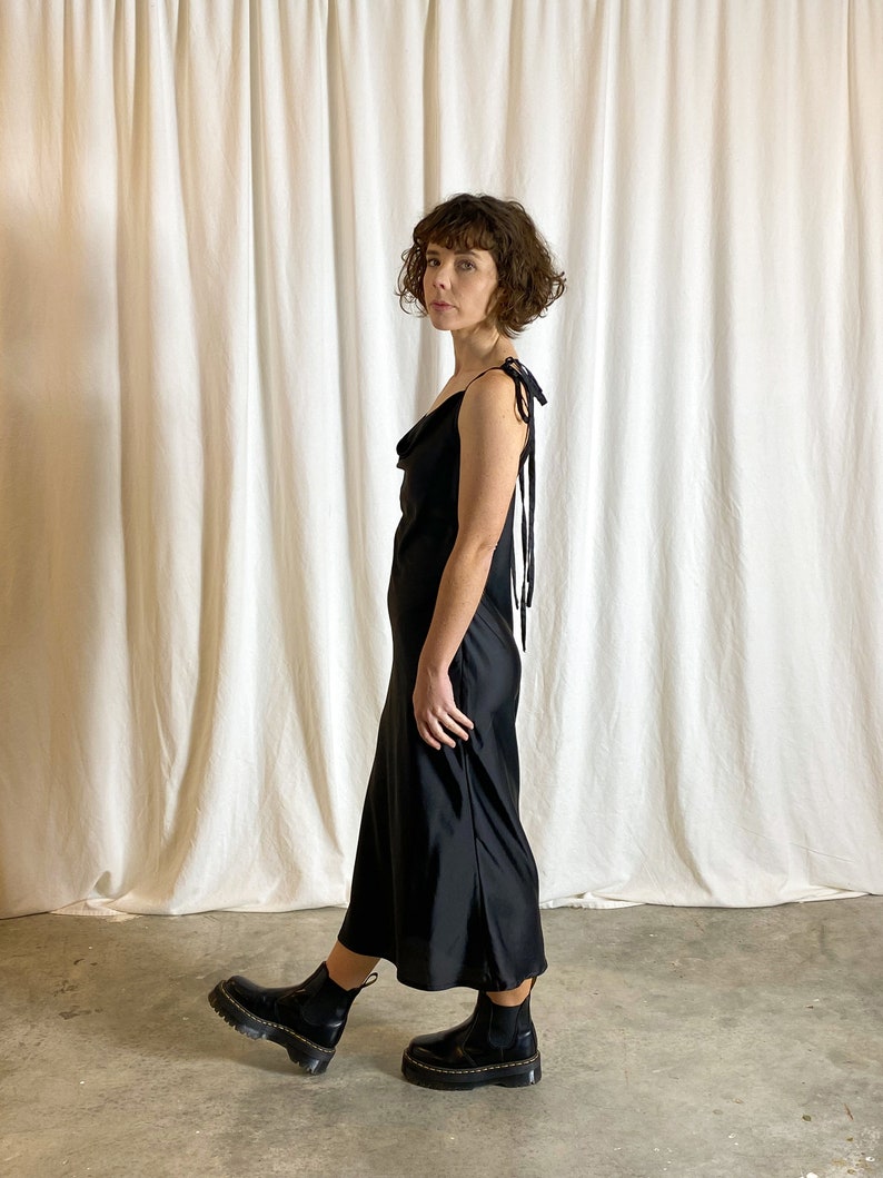 Cowl Neck Slip Dress Sewing Pattern Etsy