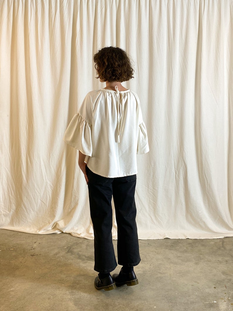 Raglan sleeve top sewing pattern image 6