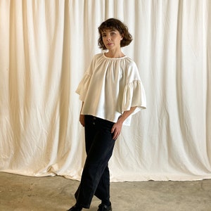 Raglan sleeve top sewing pattern image 4