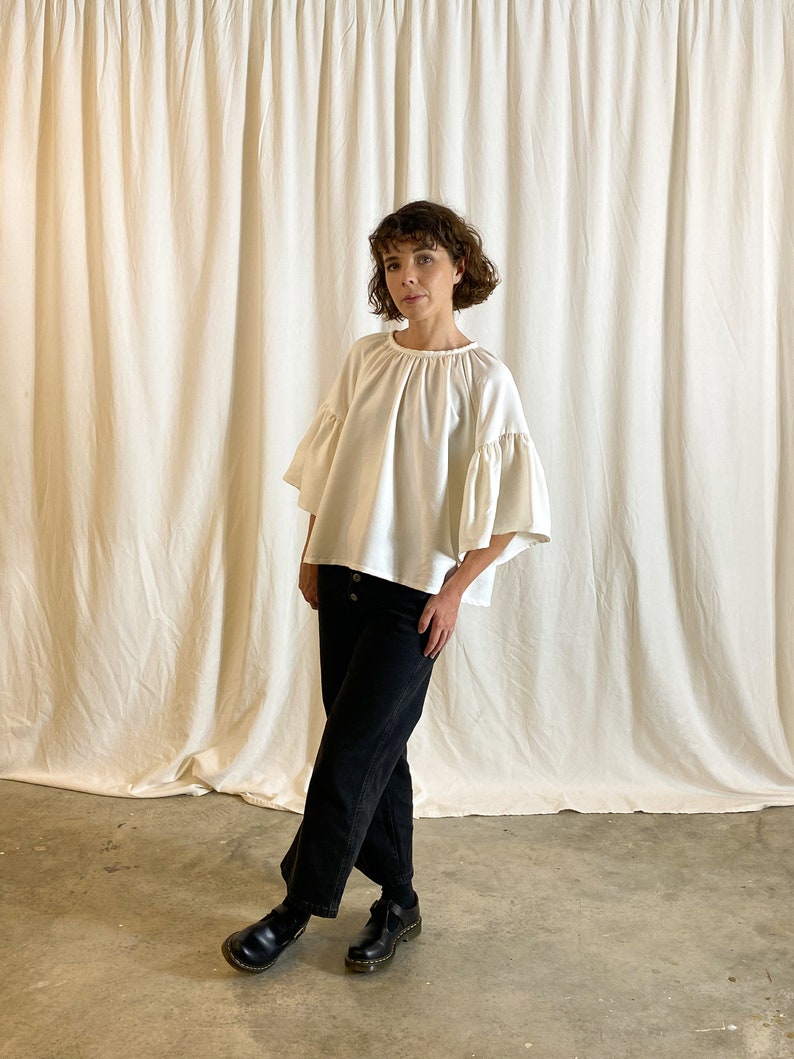 Raglan sleeve top sewing pattern image 4