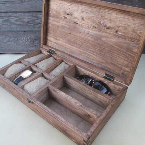 rustic watch box