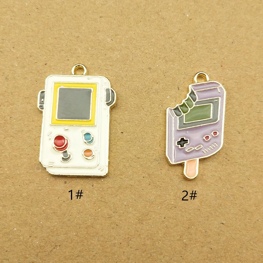 10PCS Game Machine Charms Enamel Charm Game Charms Diy Etsy