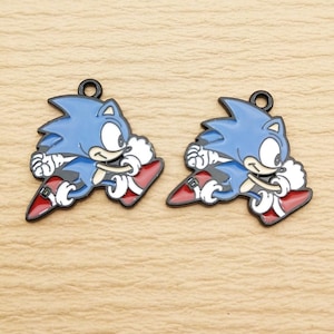 10pcs, Cartoon Charm Anime Charm Enamel Charm Necklace Charm Bracelet Charm Jewelry Supplies DIY Making Black Plated
