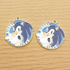 10pcs, Cartoon Charm Anime Charm Enamel Charm Necklace Charm Bracelet Charm Jewelry Supplies DIY Making Gold Plated