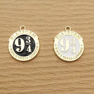 10PCS, Cartoon Charm Enamel Charm Earring Charm Necklace Pendant Craft Supplies DIY Accessories Alloy Metal Gold Plated