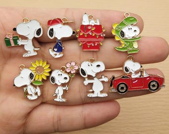 Lot De Breloques Métal Dessin Animé Pour Création Bijoux - DIY Pendentifs Boucles D'oreilles