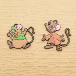 10pcs, Cartoon Charm Bracelet Charm Necklace Pendant Earring Charm Jewelry Accessories Diy Making Craft Supplies Alloy Metal Black Plated