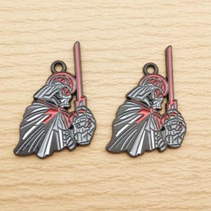 10pcs, Cartoon Charm Bracelet Charm Necklace Pendant Earring Charm Jewelry Accessories Diy Craft Supplies Alloy Metal Black Plated