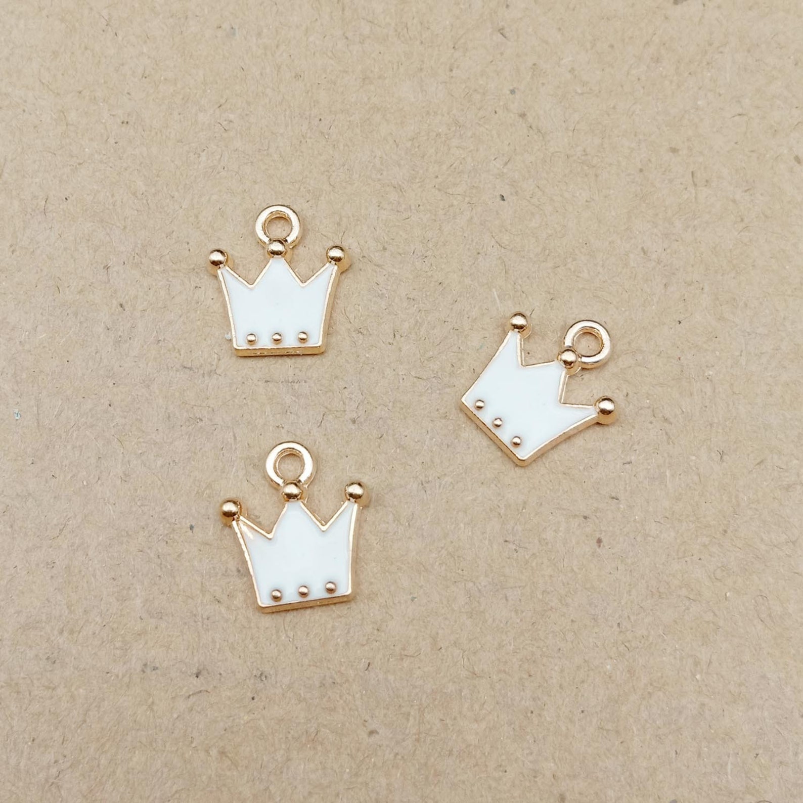 20PCS 11x12mm Crown Charms Diy Jewelry Accessories for Etsy