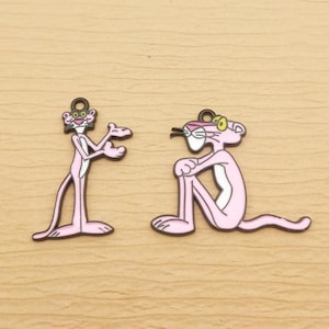 10pcs, Cartoon Charm Bracelet Charm Necklace Pendant Earring Charm Jewelry Accessories Diy Making Craft Supplies Alloy Metal Black Plated