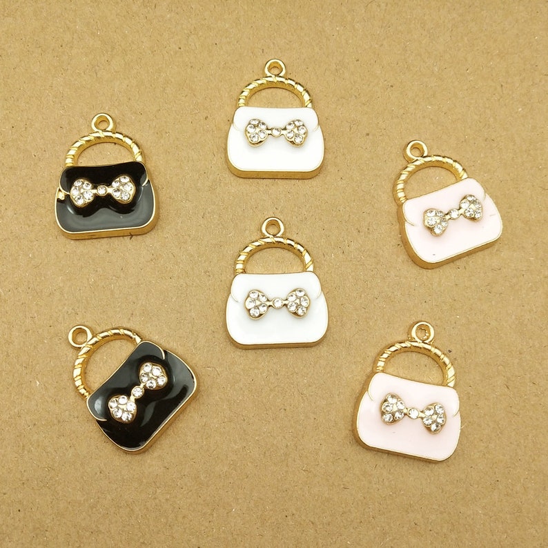 10PCS 1723MM Handbag Charms Enamel Charms Purse Charms Etsy