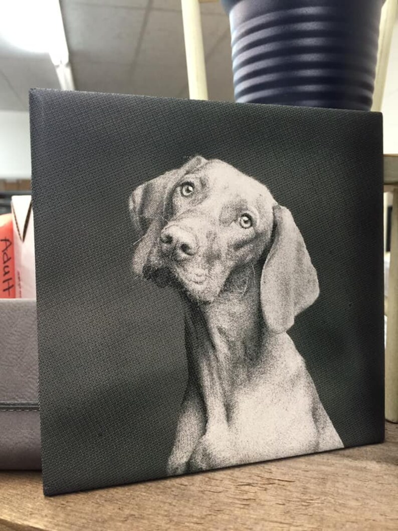 Personalized Laser Engraved Ceramic Tile Etsy