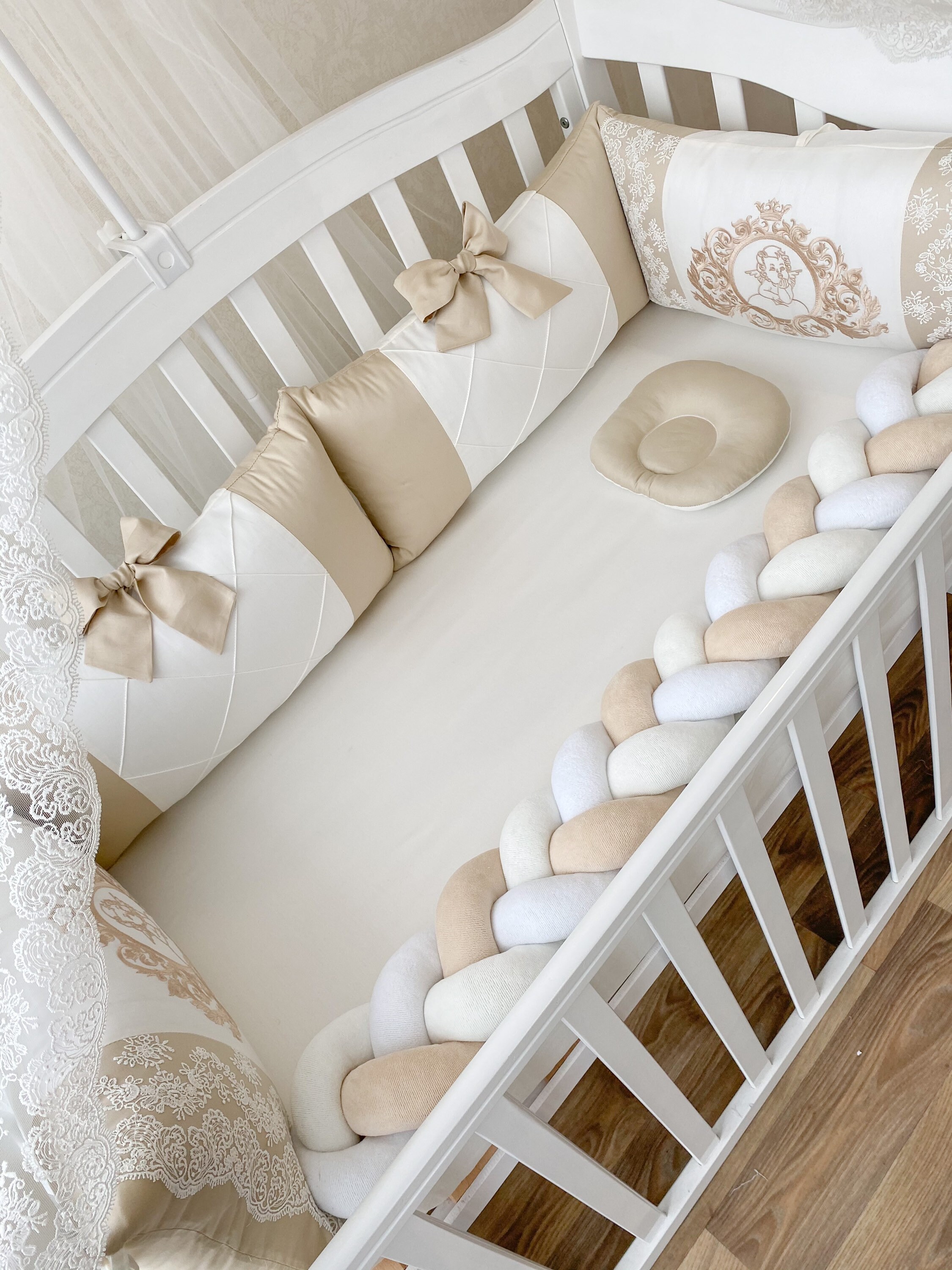 satin crib bedding sets