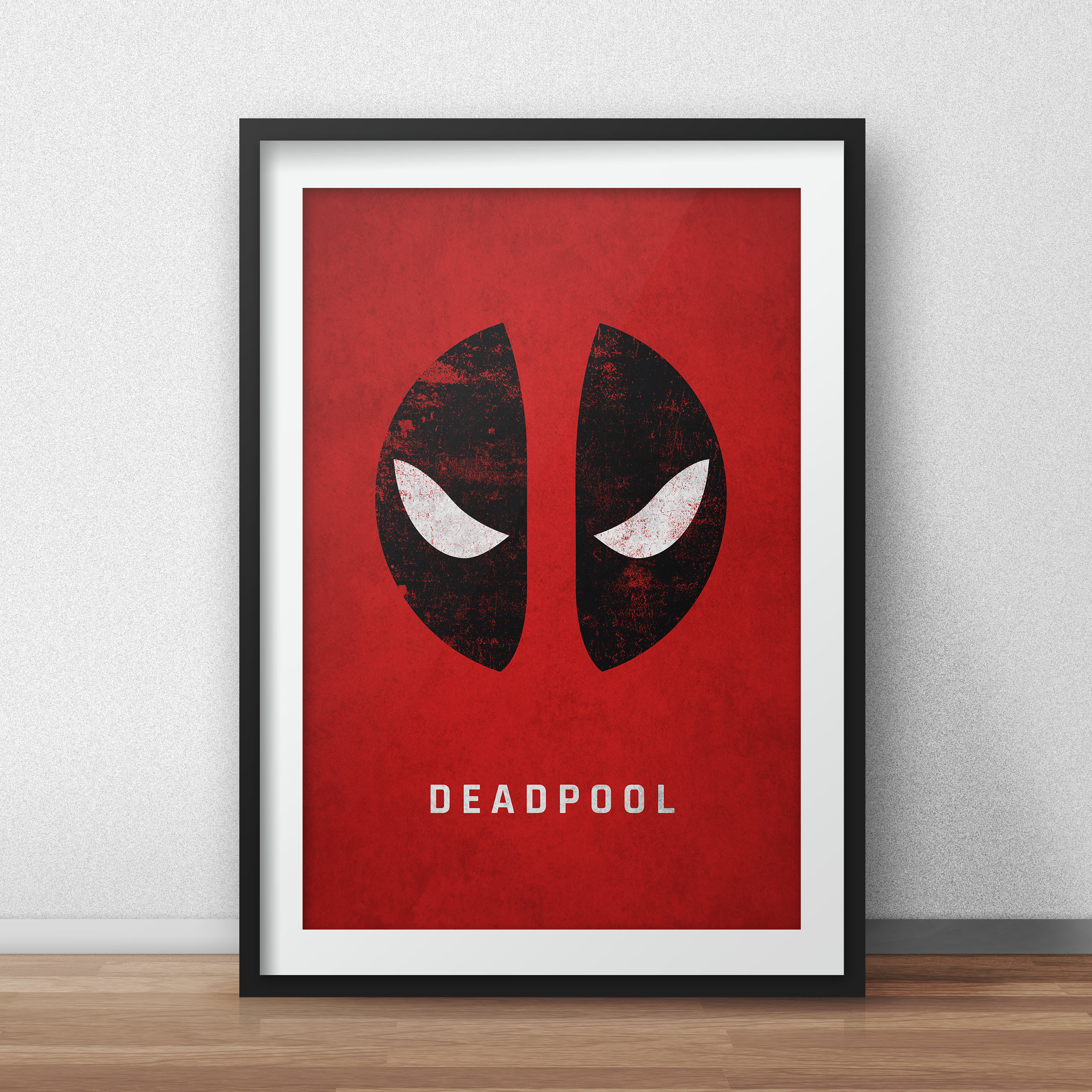 MARVEL SUPERHERO DEADPOOL POSTER PICTURE PRINT Sizes A5 to A0 **NEW**