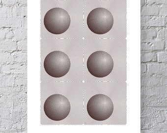 Art Print Poster - Verner Panton : Kugel - 1974