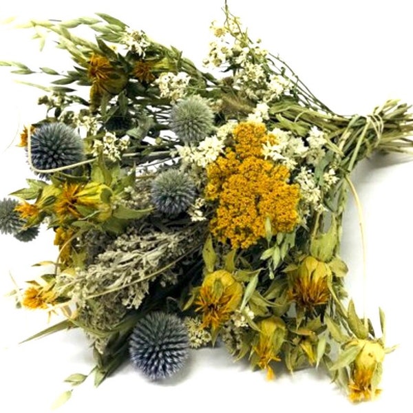 VanCortlandt Farms Fall Harvest All Natural Dried Flower Bridesmaid Bouquet or Wedding Decor