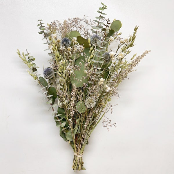 Vancortlandt Farms All Natural Handmade Dried Flowers Greenery Thistles Bouquet
