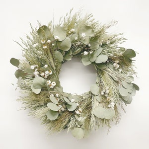 VanCortlandt Farms Natural Dried Flower Handmade Cottage Memories Wreath