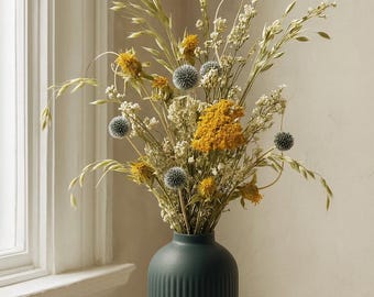 VanCortlandt Farms Everlasting Natural Dried Flowers Fall Harvest Bouquet