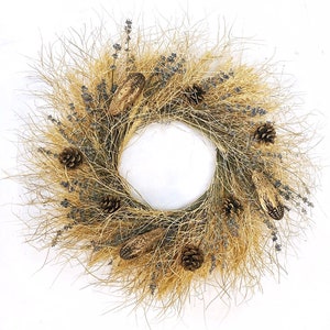 VanCortlandt Farms Natural Dried Handmade Fields of Fall All Natural Wreath