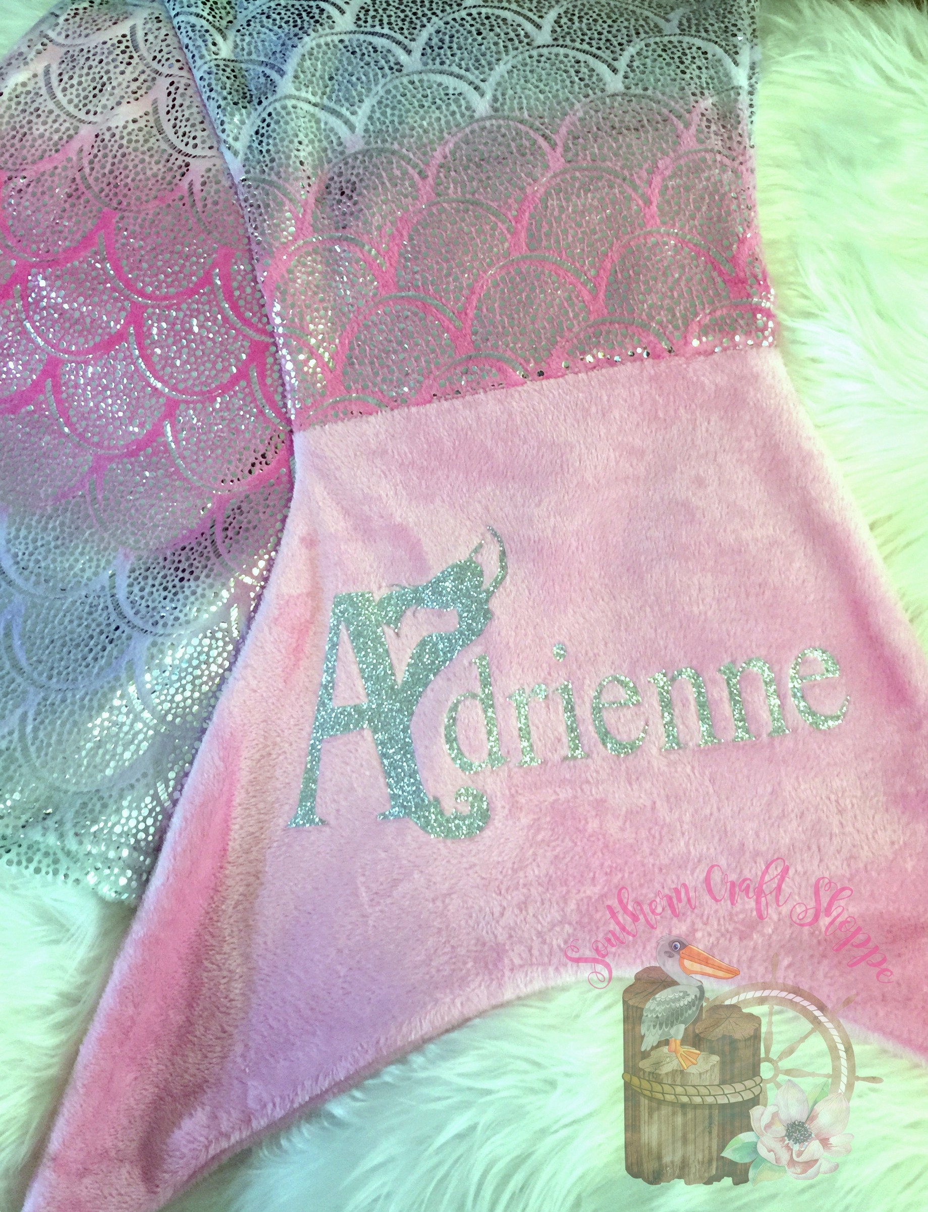 Mermaid Tail Blanket, Mermaid Blanket, Mermaid Tail, Kids Mermaid Bla…