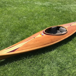 Custom 12' Cedar Strip Kayak image 1