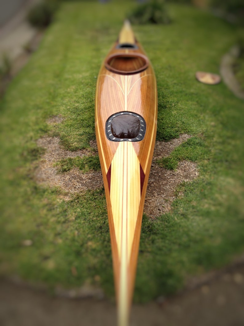 Custom 12' Cedar Strip Kayak image 4