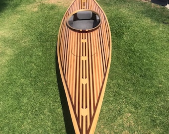 Custom 12' Cedar Strip Kayak