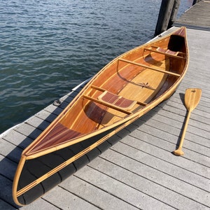 Custom 17’ Cedar Strip Canoe