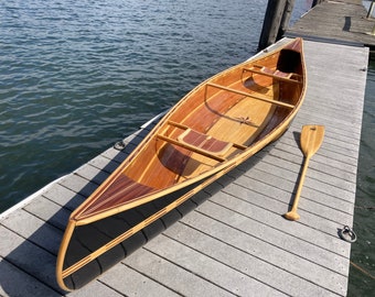 Custom 17’ Cedar Strip Canoe