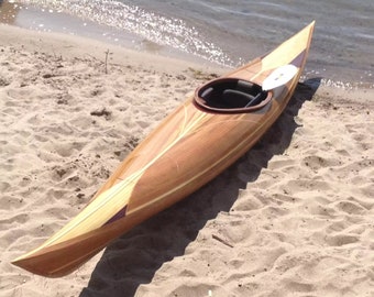 Custom 17' Cedar Strip Kayak